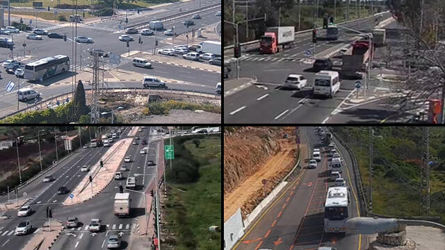 Движение транспорта во время карантина. Фото: "Нетивей-Исраэль"