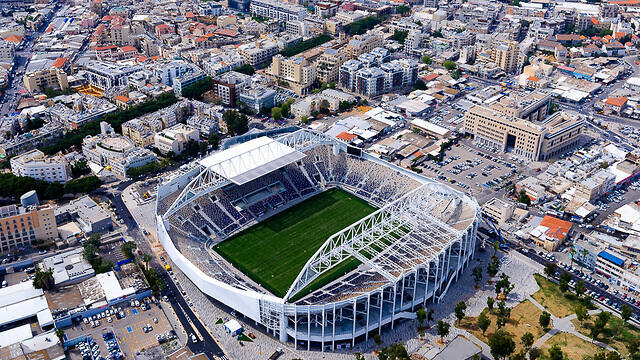 Стадион "Блюмфильд" в Яффо. Фото: Исраэль Бардуго (צילום: ישראל ברדוגו) Стадион "Блюмфильд" в Яффо. Фото: Исраэль Бардуго