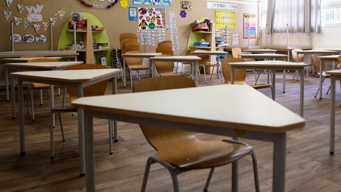 כיתה ריקה בבית ספר יסודי בתל אביב