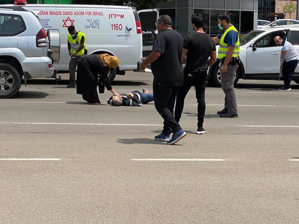 לא מטושטש פיגוע דקירה תל השומר שיבא 
