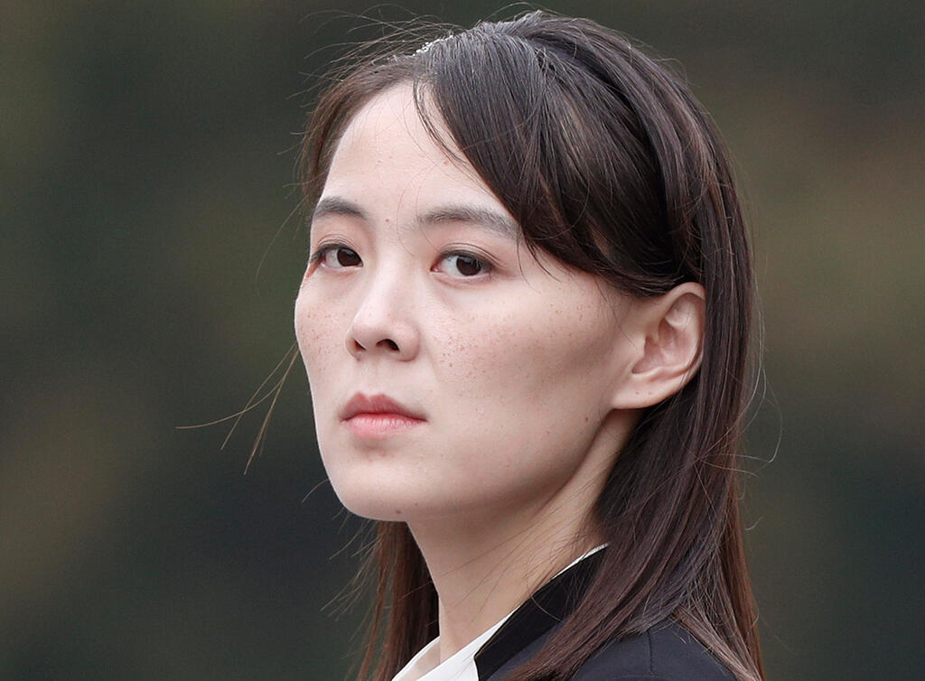 Kim Yo Jong is considered one of her brothers closest advisors (Photo: AP) צפון קוריאה קים יו ג'ונג אחותו של קים ג'ונג און