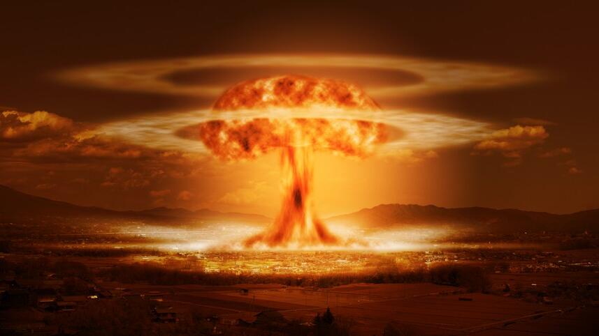 Photo: shuttertsock פיצוץ גרעיני