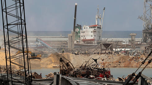 הריסות  פיצוץ נמל ביירות לבנון