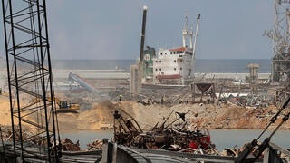 הריסות  פיצוץ נמל ביירות לבנון