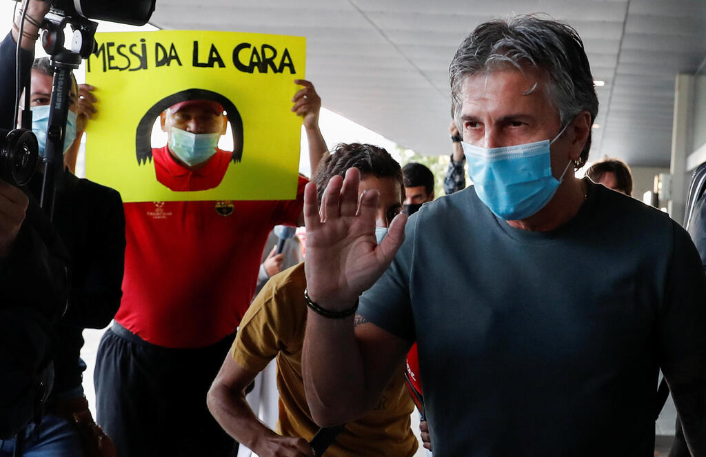 Jorge Messi, father of Lionel Messi (Photo: Reuters) חורחה מסי