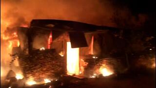 השריפה במנות