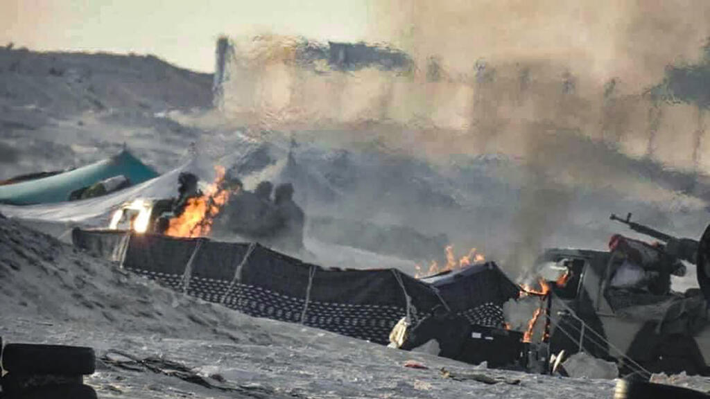 מרוקו סהרה המערבית אוהלים של פוליסריו בוערים