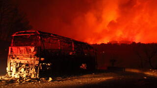 אוטובוס הצוערים השרוף