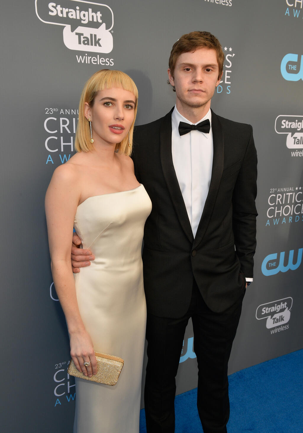 אל תגידו שלום לארוס הנוכחי שלה (צילום: Matt Winkelmeyer/Getty Images for The Critics' Choice Awards ) אמה רוברטס אוון פיטרס