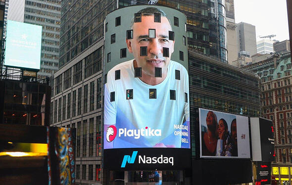Playtika co-founder and CEO Robert Antokol following the company's Nasdaq IPO