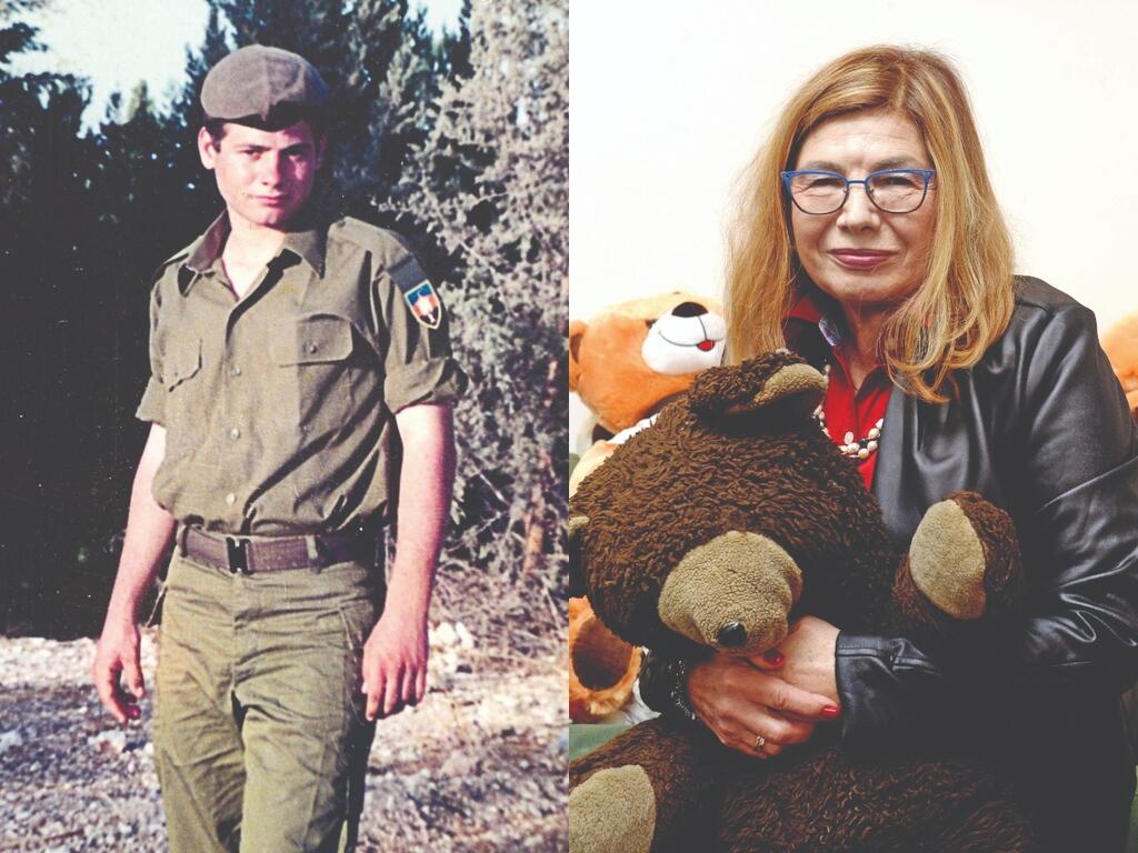 צילה פיקהולץ ובנה ירון פיקהולץ ז"ל