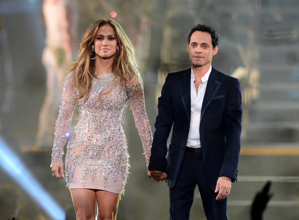 הוא כבר מנוסה. לופז ומארק אנתוני (צילום: Amy Sussman\Gettyimages) ג'יילו