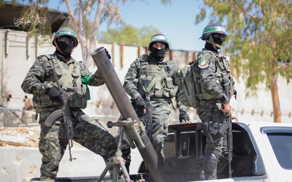 מצעד צבאי בעזה