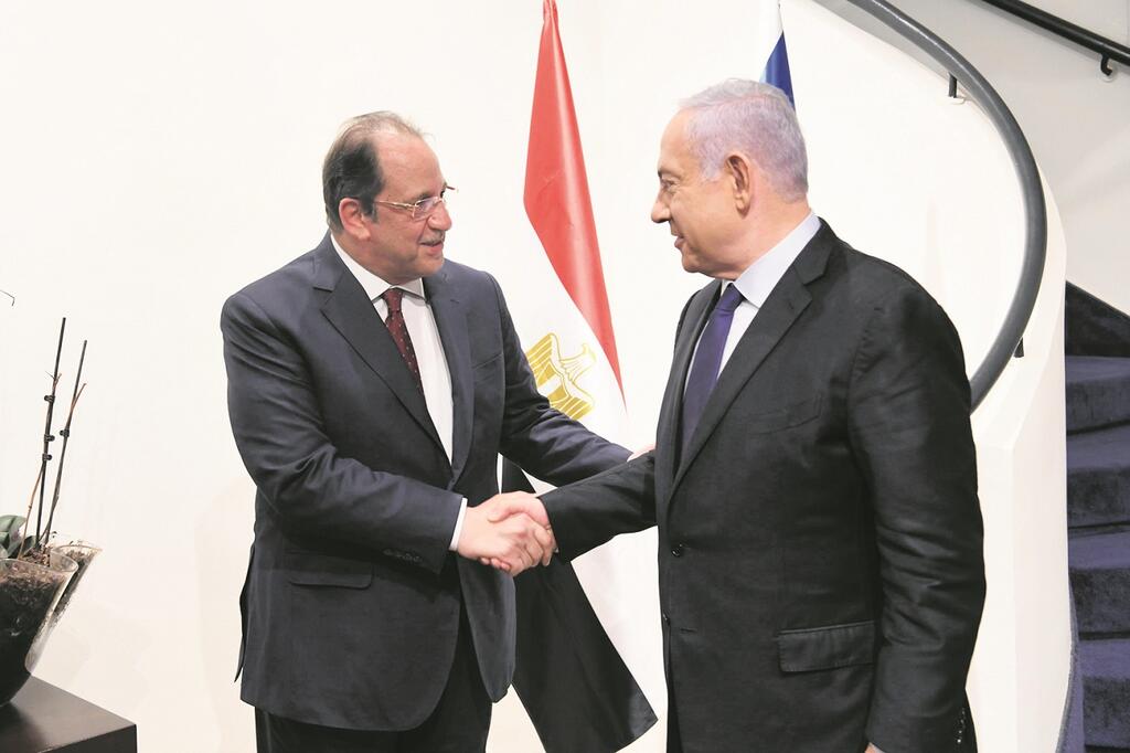 Netanyahu and Abbas Kamel in 2021 (Photo: Amos Ben Gershom, GPO) עבאס כאמל עם בנימין נתניהו