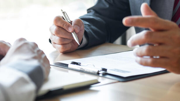 ריאיון קבלה למקום עבודה