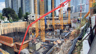 השטח של פרויקט יונייטד שרונה בתל אביב