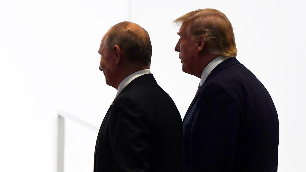  Владимир Путин и Дональд Трамп 