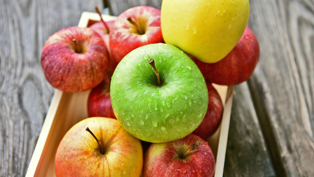 Slows digestion: apples (Photo: Shutterstock) תפוחים