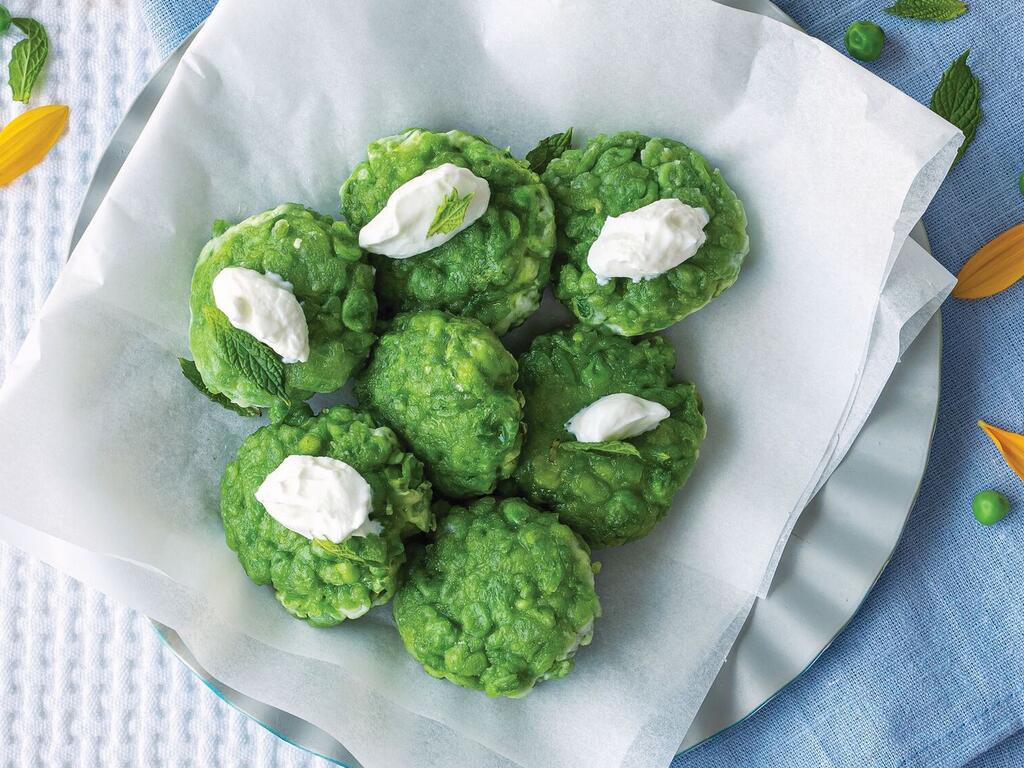 קציצות אפונה 