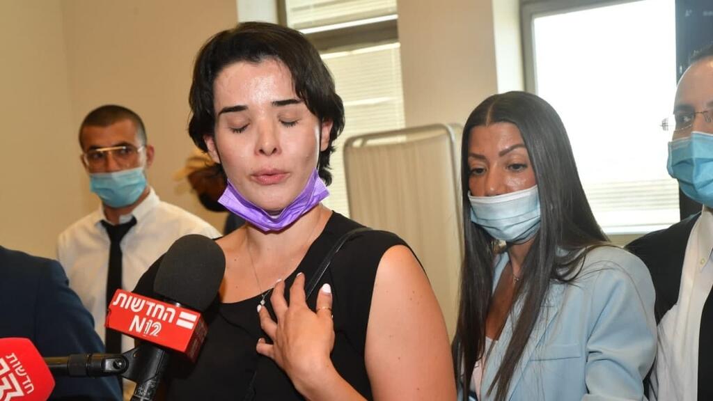 שירה איסקוב בהכרעת הדין לאביעד משה במחוזי ב"ש