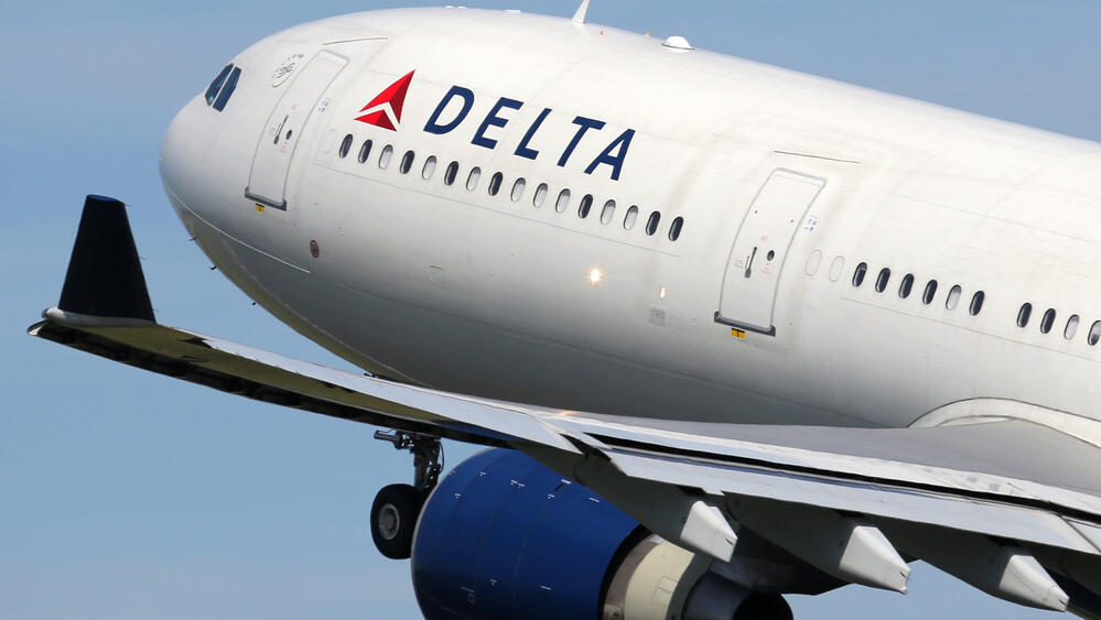 Delta Air Lines (Photo: Shutterstock) מטוס של חברת דלתא איירליינס