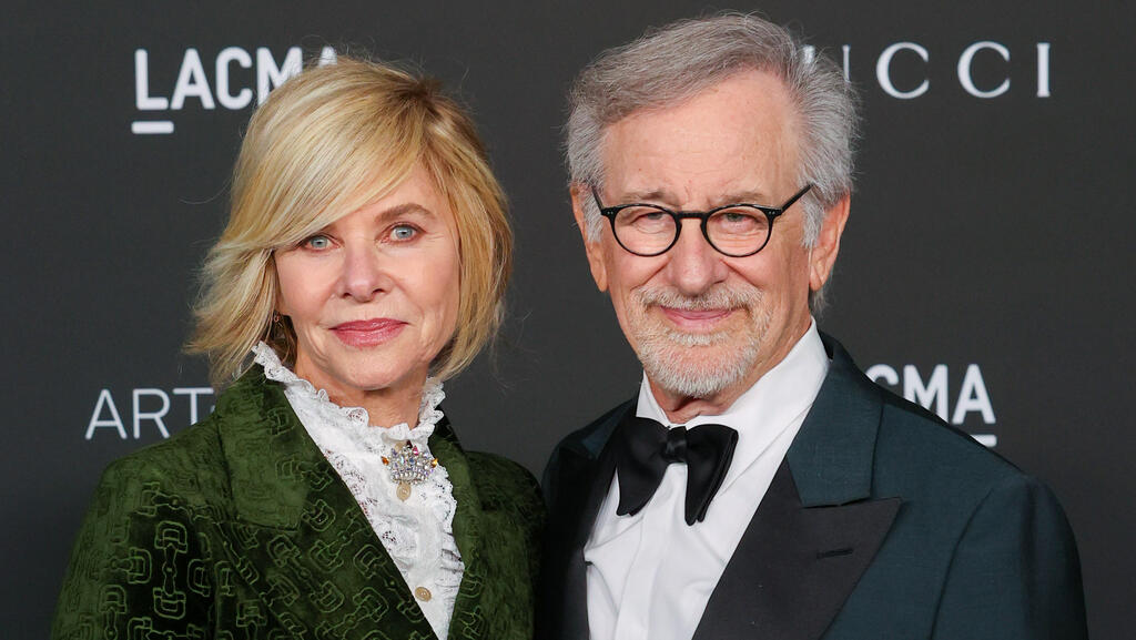 His silence sparked outrage; Steven Spielberg with his wife, Kate Capshaw (Photo: GettyImages) סטיבן ספילברג קייט קפשאו