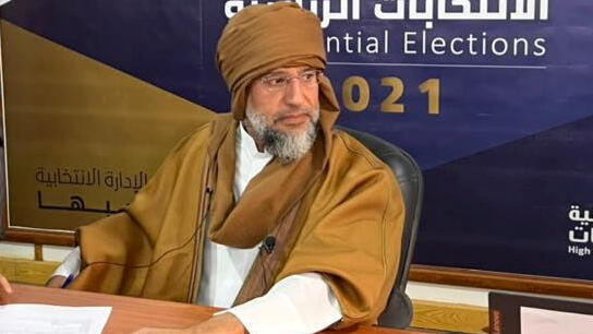 סייף אל-איסלאם קדאפי נרשם כמועמד ב בחירות לנשיאות לוב