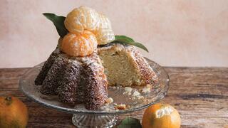 עוגת מנדרינות בחושה