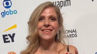 דנה עדן מתוך טקס פרסי האמי הבינלאומי