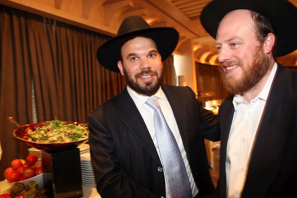 Dan Gertler (Photo: Oral Cohen) איש העסקים דן גרטלר (משמאל)