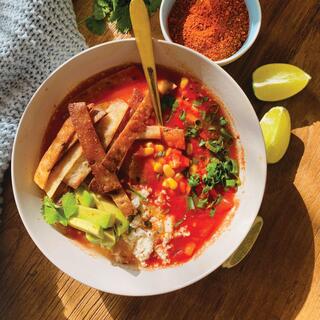 מרק טורטייה מקסיקני