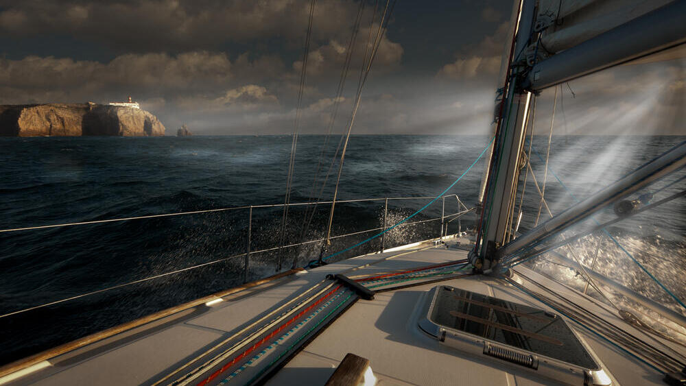 Illustration of a yacht in a storm (Photo: Shutterstock) אילוס אילוסטרציה יאכטה ב סערה סופה