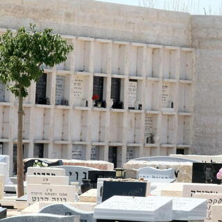 קבורת קומות וחלקות שדה בבית עלמין ירקון