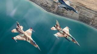 תיעוד מהתרגיל האווירי Desert Falcon