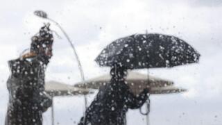 סופת "אלפיס" בנמל בתל אביב