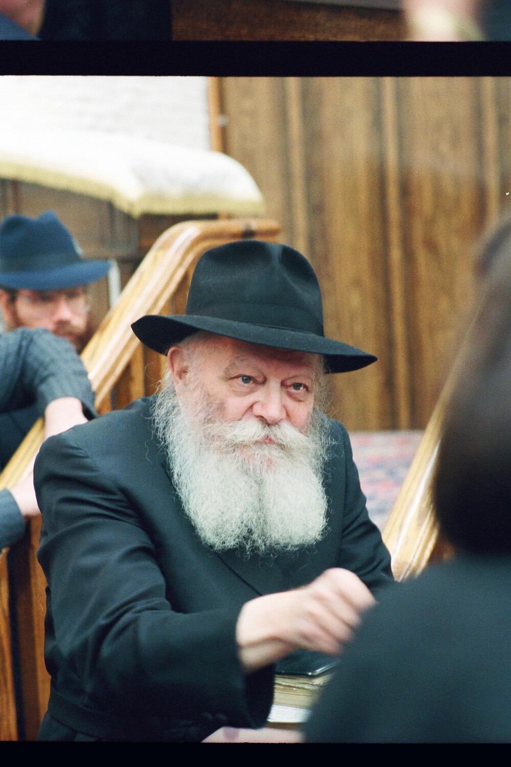 The Lubavitcher Rebbe (Photo: Israel Ze'ev Goldshmidt) הרבי מלובביץ'