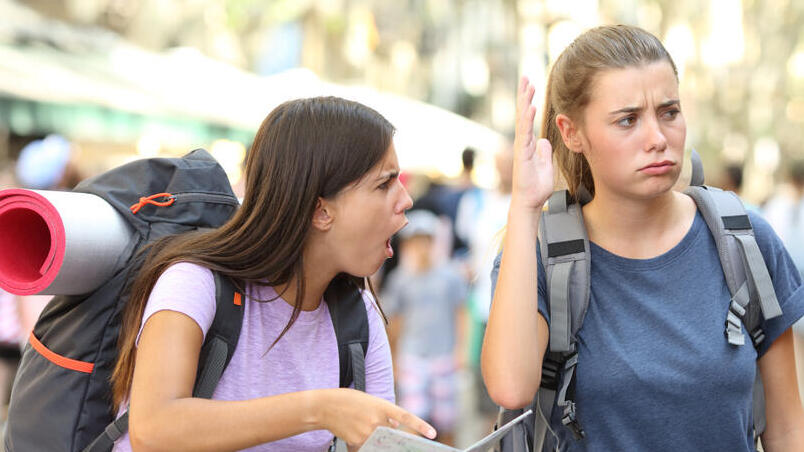 Travel is supposed to be fun, but sometimes this happens (Photo: shutterstock) טיול אמור להיות כיף, אבל לפעמים זה מה שקורה
