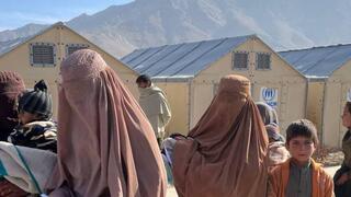 Women wearing burqas in Kabul, Afghanistan, May 7