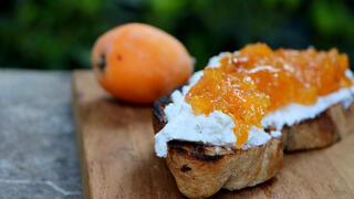 טוסט ריקוטה ושסק