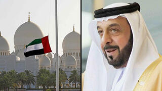 הלוויה של דייח שייח חליפה בן זאיד אל-נהיא באבו דאבי