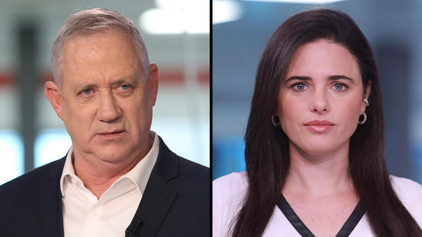 Бени Ганц, Аелет Шакел (Фото: Хадар Йовиан, Дана Копель) איילת שקד, בני גנץ