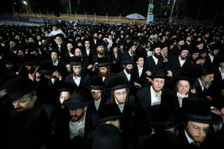 הילולת ל|ג העומר במירון