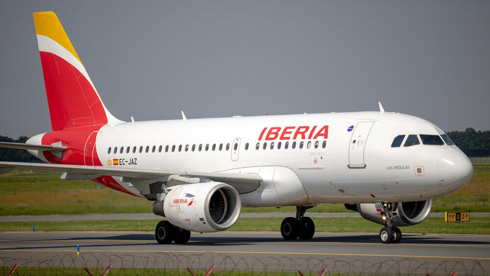Самолет авиакомпании Iberia (Фото: shutterstock) מטוס של חברת איבריה