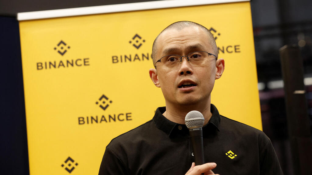 Binance founder Changpeng Zhao (צילום: רויטרס) צ'אנגפנג זאו בתערוכת ויוה טק בפריז