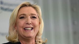 בחירות ל פרלמנט צרפת מרין לה פן נאום ניצחון