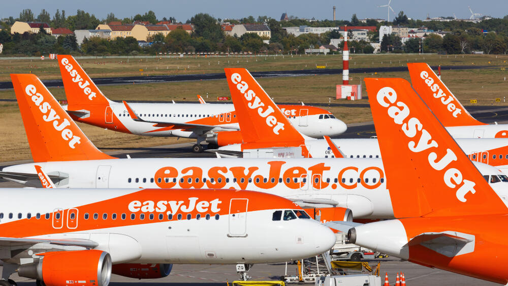 מטוסי של חברת איזיג'ט