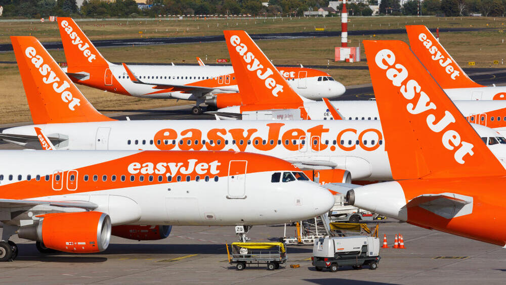 Photo: Shutterstock מטוסי של חברת איזיג'ט