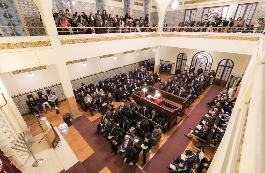 A synagogue in Porto בית הכנסת בפורטו