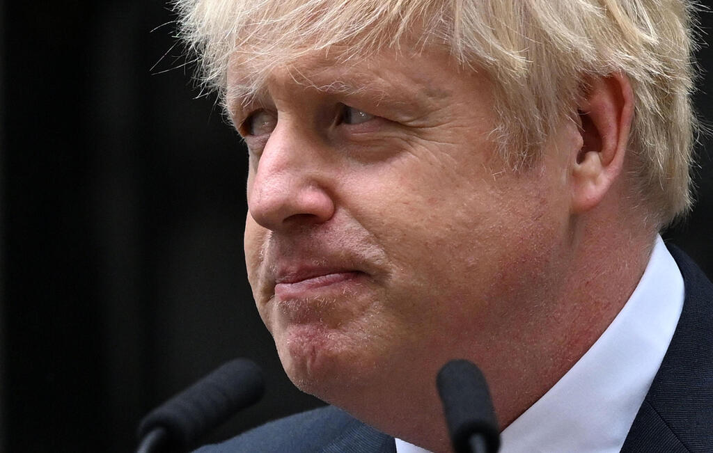 'No more former prime minister!' Boris Johnson (Photo: AFP) בוריס ג'ונסון
