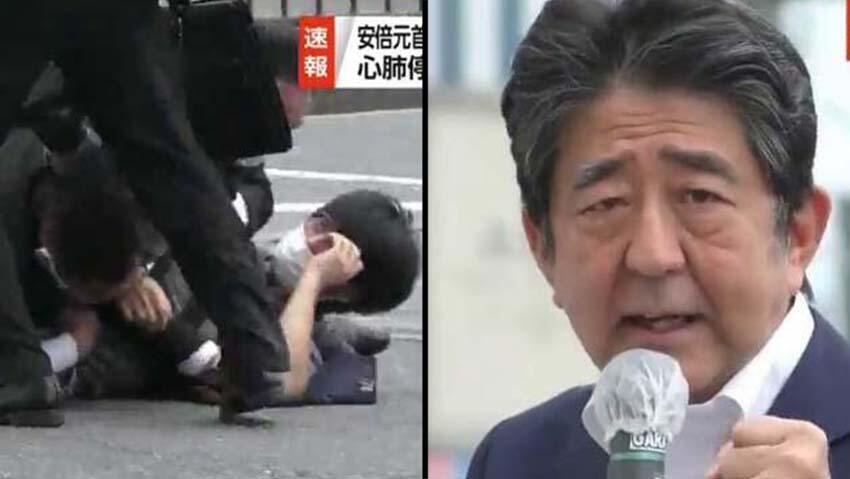 Fromer Japanese prime minister Shinzo Abe שינזו אבה ראש ממשלת יפן לשעבר נורה